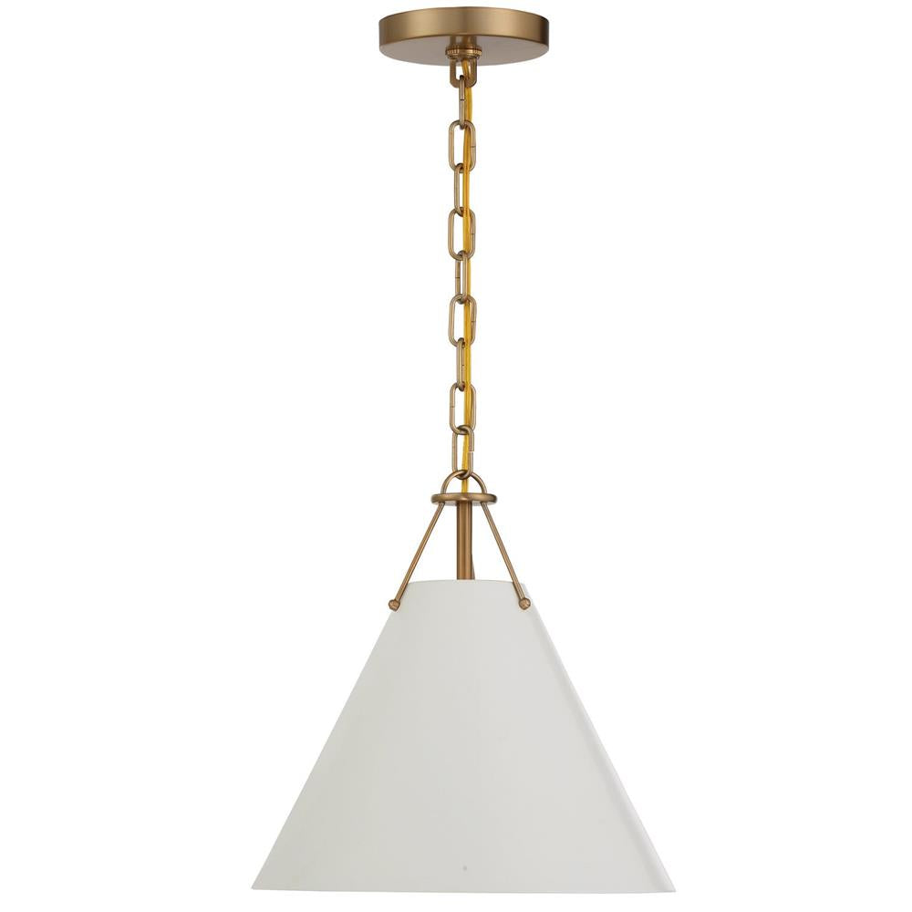 Itale Metal Pendel - Hvid