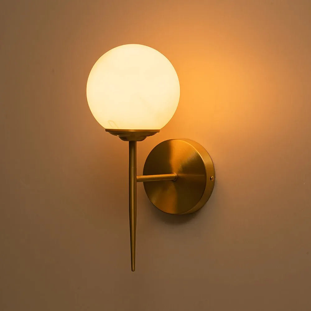 Aether Glasglobe Væglampe
