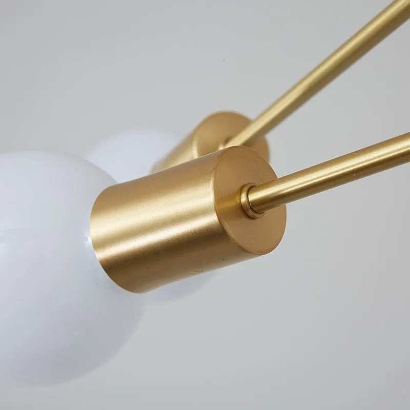 Blikuvo Messing Sputnik-lampe