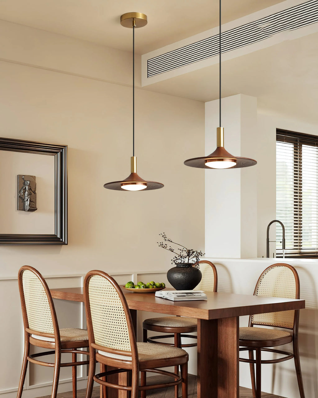 Hat Midcentury Pendel