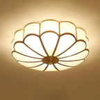 Viraean Messing Blomst Loftslampe