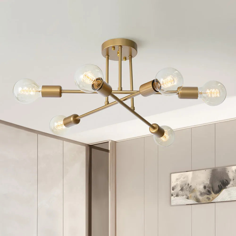 Vallin Moderne Messinglampe