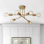 Vallin Moderne Messinglampe