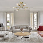 Vallin Moderne Messinglampe