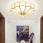 Viraean Messing Blomst Loftslampe