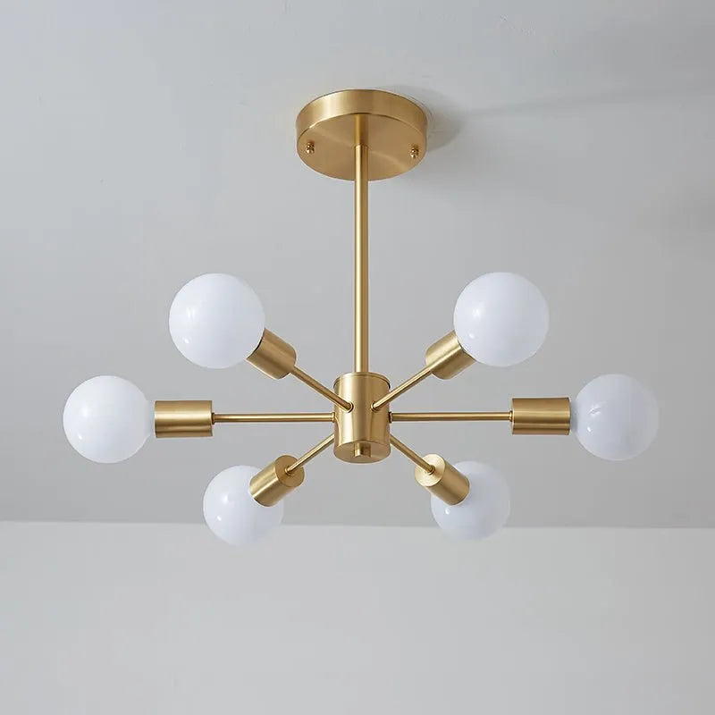Blikuvo Messing Sputnik-lampe