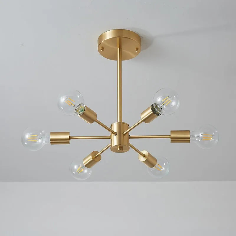 Blikuvo Messing Sputnik-lampe