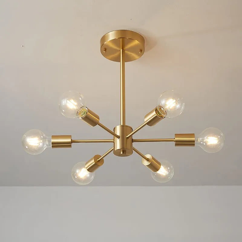 Blikuvo Messing Sputnik-lampe